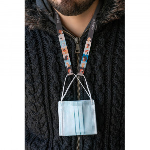 Sublimation RPet Mask Holder Duo Set