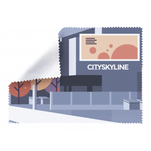 Dioptry RPET - ściereczka do okularów