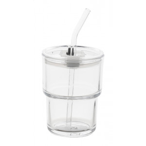 Glassip - szklany kubek podróżny