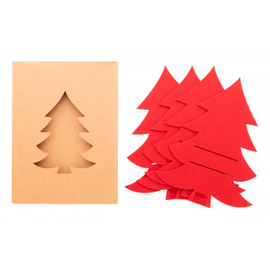 Tonsvik - zestaw świątecznych uchwytów RPET na sztućce